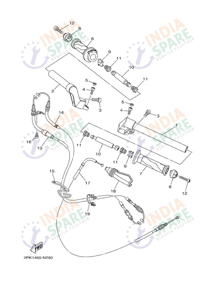 STEERING HANDLE & CABLE